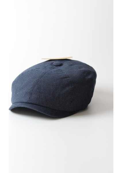 Erkek Kasket Peaky Blinders Model 8 Parça Lacivert Kışlık Şapka fiyatları