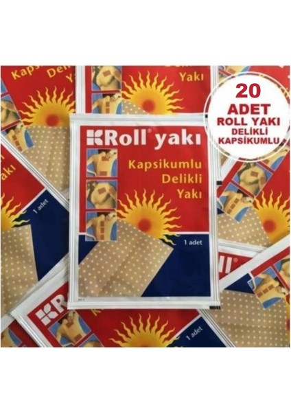 Yakı - Kapsikumlu Delikli - 20 Adet