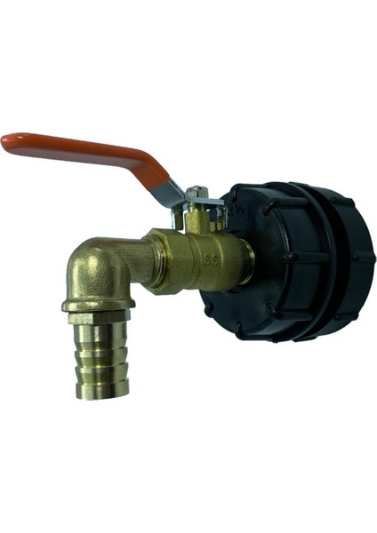 1pc Ibc Tote Tank Adaptörü 62MM Diş Çıkarma Valfi 19-32MM 19MM (Yurt Dışından)