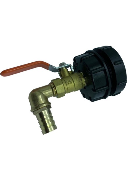 1pc Ibc Tote Tank Adaptörü 62MM Diş Çıkarma Valfi 19-32MM 19MM (Yurt Dışından)