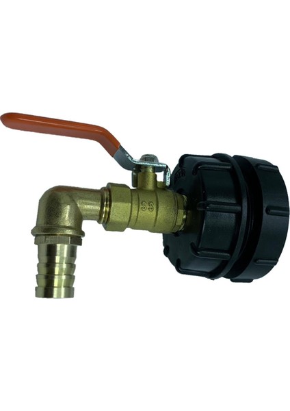 1pc Ibc Tote Tank Adaptörü 62MM Diş Çıkarma Valfi 19-32MM 19MM (Yurt Dışından)