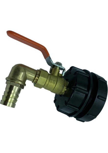1pc Ibc Tote Tank Adaptörü 62MM Diş Çıkarma Valfi 19-32MM 19MM (Yurt Dışından)