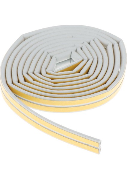 Kapı Penceresi Kauçuk Mühür Şeridi Gri 6mm (Yurt Dışından)