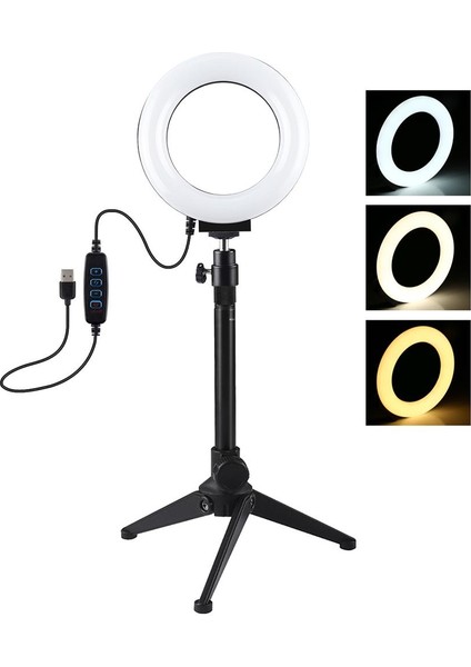 4.7 Inç Dimmabable LED Tripod Stand Selfie Lambası Makyaj (Yurt Dışından) fiyatları