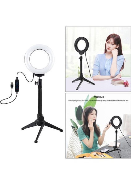 4.7 Inç Dimmabable LED Tripod Stand Selfie Lambası Makyaj (Yurt Dışından) fırsatları