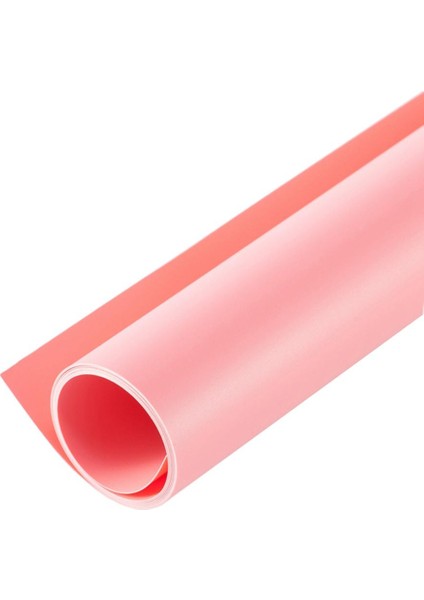 1.64X1.64FT Su Geçirmez Düz Renkli Pvc Arka Plan Fonu - Pembe (Yurt Dışından)