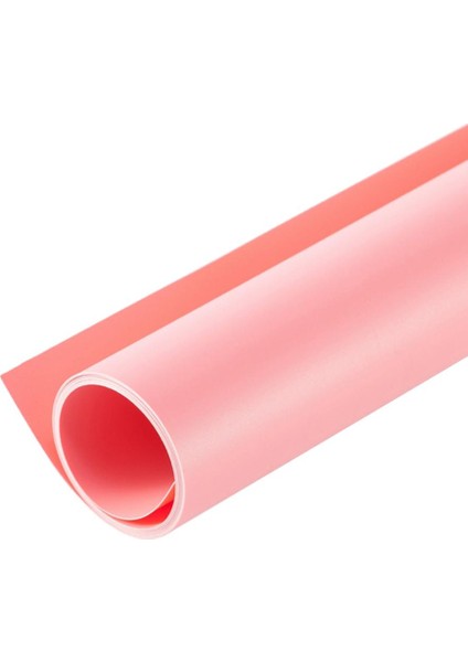 1.64X1.64FT Su Geçirmez Düz Renkli Pvc Arka Plan Fonu - Pembe (Yurt Dışından)