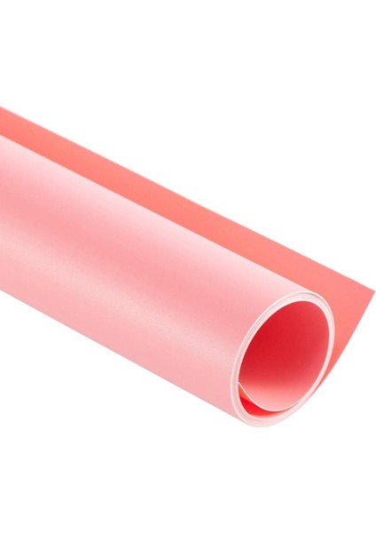1.64X1.64FT Su Geçirmez Düz Renkli Pvc Arka Plan Fonu - Pembe (Yurt Dışından)