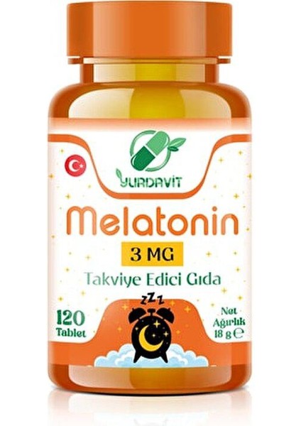 Melatonin 3 mg 120 Tablet