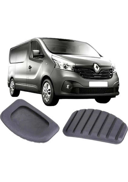 Renault Trafic 2003-2017 Fren-Debriyaj Pedal Lastiği 2 Adet