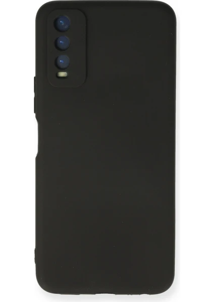 Happycase Vivo Y11S Kılıf First Silikon - Siyah