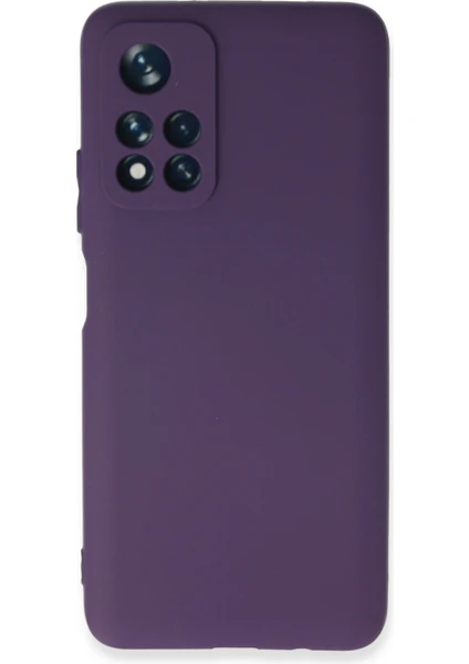 Happycase Xiaomi Poco M4 Pro 5g Kılıf First Silikon - Mor