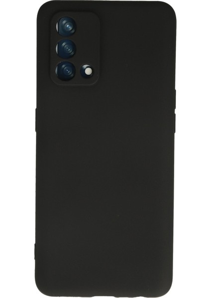 Oppo A74 4g Kılıf First Silikon - Siyah