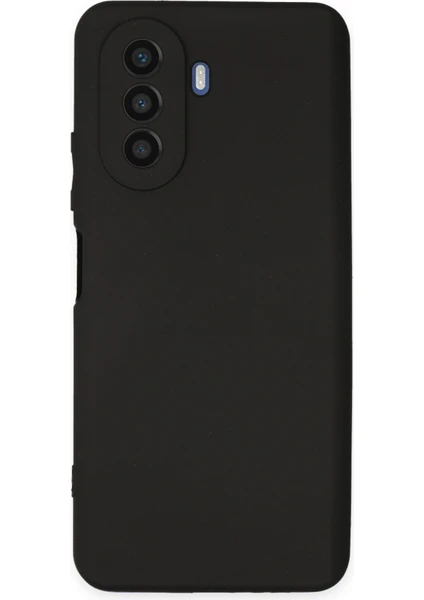 Happycase Huawei Nova Y70 Kılıf First Silikon - Siyah