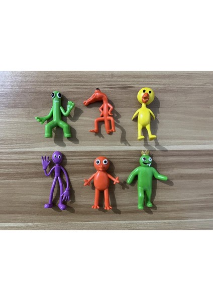 Rainbow Roblox Friends Ithal Figür 6 Adet Premium Kaliteli Oyuncak 8-11 cm