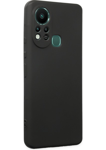 Infinix Hot 11S Kılıf First Silikon - Siyah