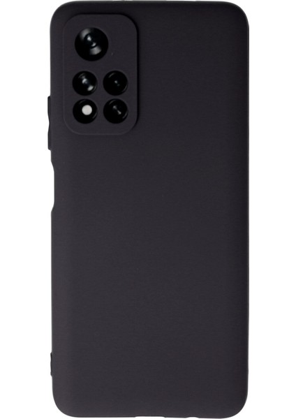 Happycase Xiaomi Poco M4 Pro 5g Kılıf First Silikon - Siyah