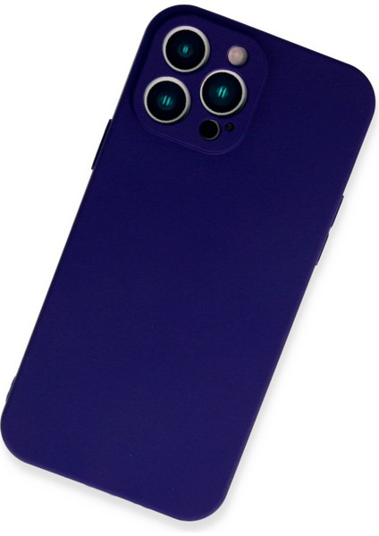 Happycase iPhone 13 Pro Kılıf First Silikon - Mavi