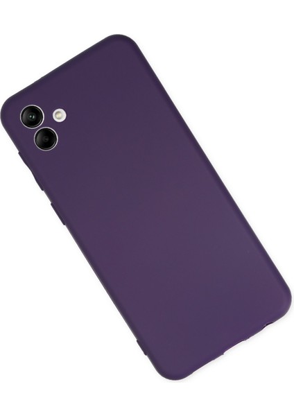 Happycase Samsung Galaxy A04 Kılıf First Silikon - Mor fiyatları