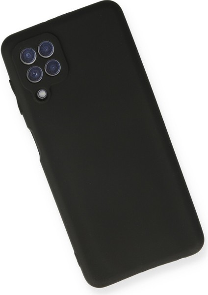 Happycase Samsung Galaxy M22 Kılıf First Silikon - Siyah
