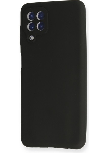 Happycase Samsung Galaxy M22 Kılıf First Silikon - Siyah