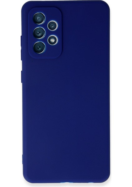 A32 Kılıf First Silikon - Mavi