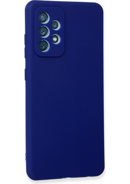 A32 Kılıf First Silikon - Mavi modelleri