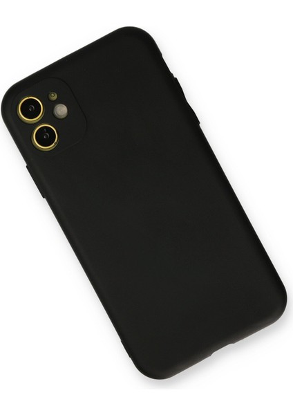 Happycase iPhone 11 Kılıf First Silikon - Siyah