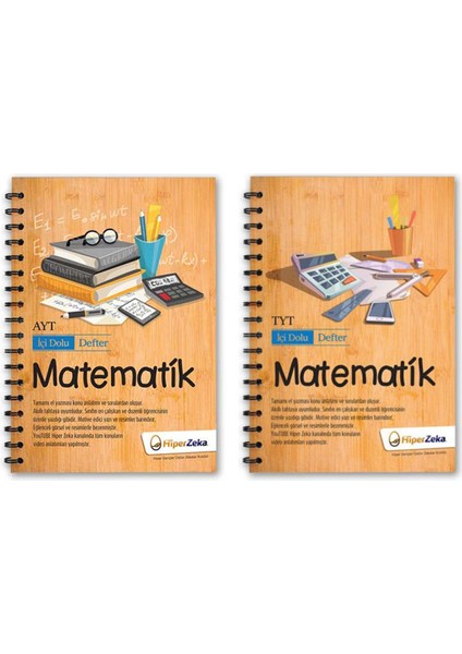 TYT Matematik ve AYT Matematik Içi Dolu Defter Seti