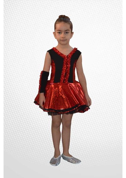 Modern Dans Bale Kostümleri (Parlak Jarse)