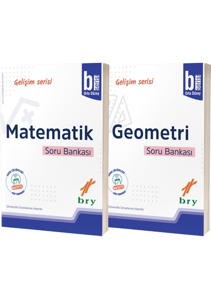 TYT AYT Matematik Geometri B Soru Bankası Seti Gelişim Serisi