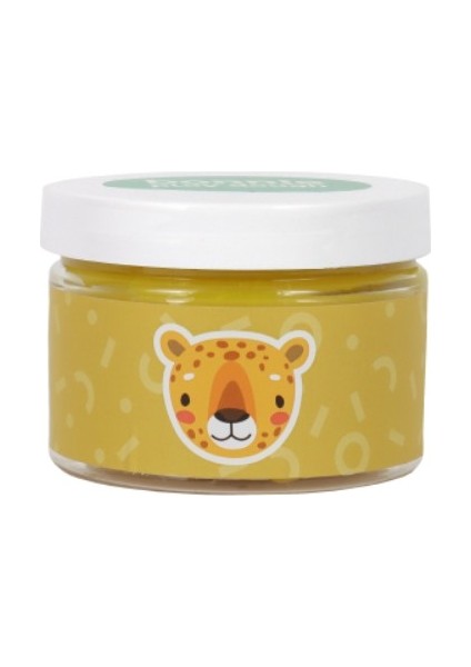 Bonimo Play Dough Doğal Oyun Hamuru - Yellow Cheetah - Net 150 gr