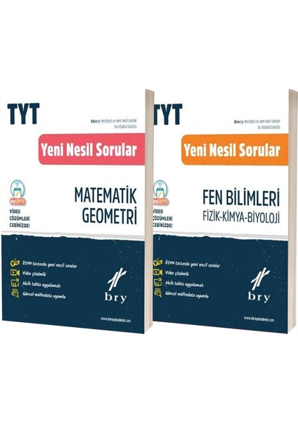 TYT Matematik-Geometri ve Fen Bilimleri Yeni Nesil Soru Bankası