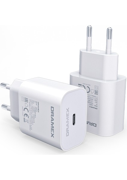 DPD20L Valence Type-C To Lightning Kablolu 20W Pd Hızlı Şarj Aleti Set