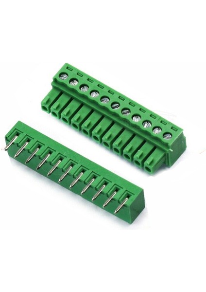 3.81MM 11PIN 90 Derece Takım Klemens - 5 Adet