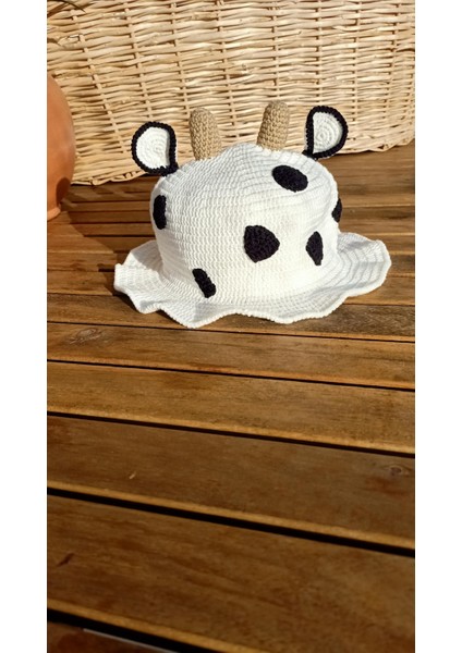 Handmade Inek Desenli Kadın- Erkek Şapkası, %100 Pamuk fiyatları