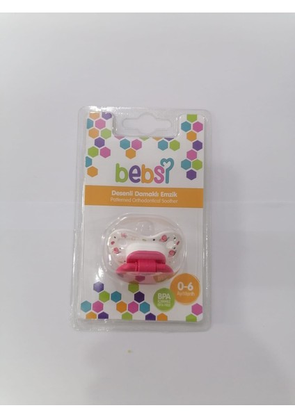 Desenli Damaklı Emzik