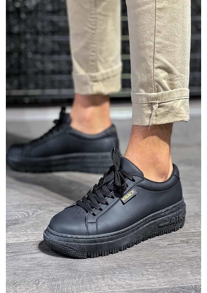 Siyah Deri Bağcıklı Günlük Erkek Ayakkabı fiyatları