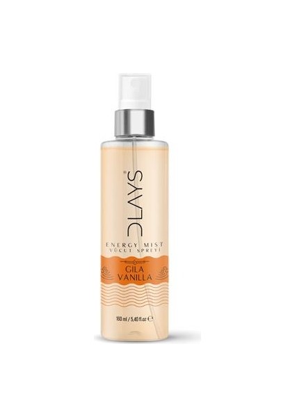 Gila Vanilla Energy Mist 160 ml Kadın Vücut Spreyi