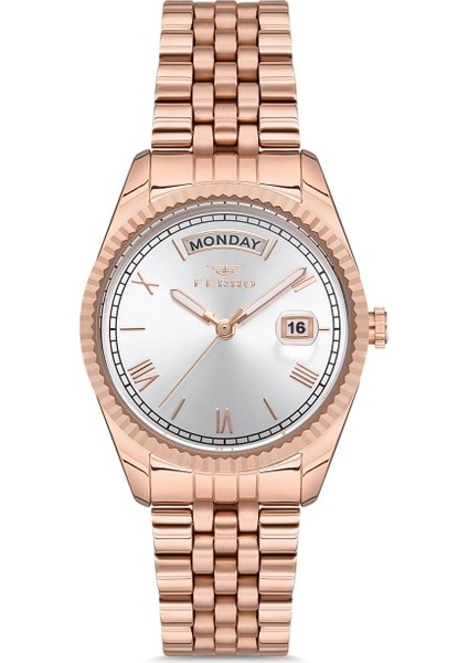 Rose Çelik Kordon Kadın Kol Saati F21131A-C F21131A-C