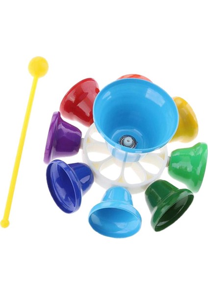 8 Not Dionic Bells Set Müzikal Enstrüman Çocuk Çocuk Müzik Oyuncak Perküsyon Enstrümanı (Yurt Dışından)