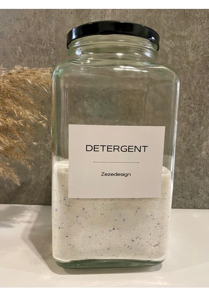 Cam Deterjan Kavanozu 3000ML