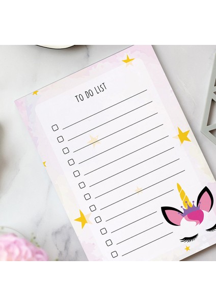 To Do List - Unicorn Stars Not Defteri