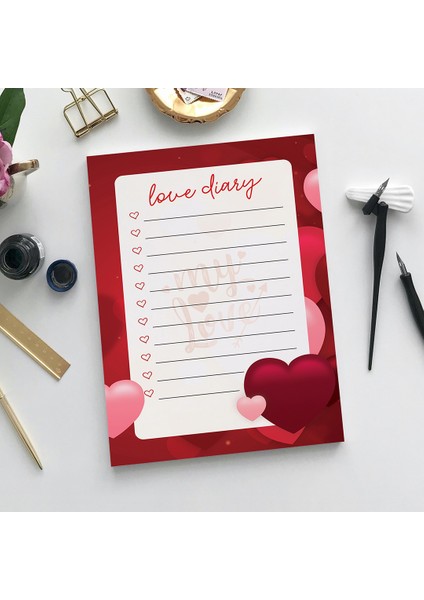 Love Diary Not Defteri