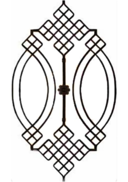Dekoratif Amaçlı Balkon / Kapı / Merdiven Korkuluk-Küpeşte Modeli