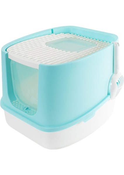 Kedi Kürek Peztiye Kişisi İçin Pazlu Kapak Havzası Çöp Kutusu (Yurt Dışından) fiyatları