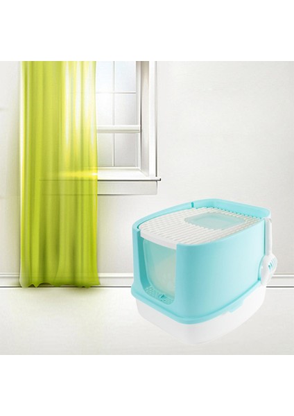 Kedi Kürek Peztiye Kişisi İçin Pazlu Kapak Havzası Çöp Kutusu (Yurt Dışından) indirimleri