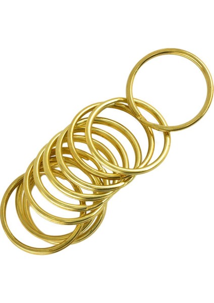 10 Adet Metal Anahtar Zincirleri Bölünmüş Çember (Yurt Dışından) indirimleri