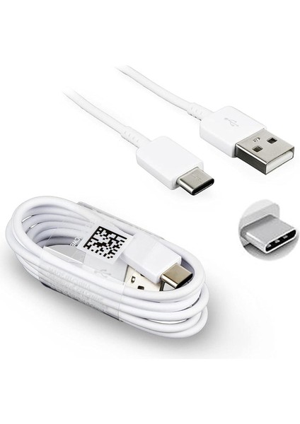 Samsung Hızlı Şarj ve Data Kablosu (Usb-C) - Beyaz