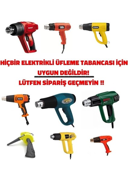 878D 898D Havya Için Hava Üfleme Nozul Başlık 3-5-8-10MM 4 Adet